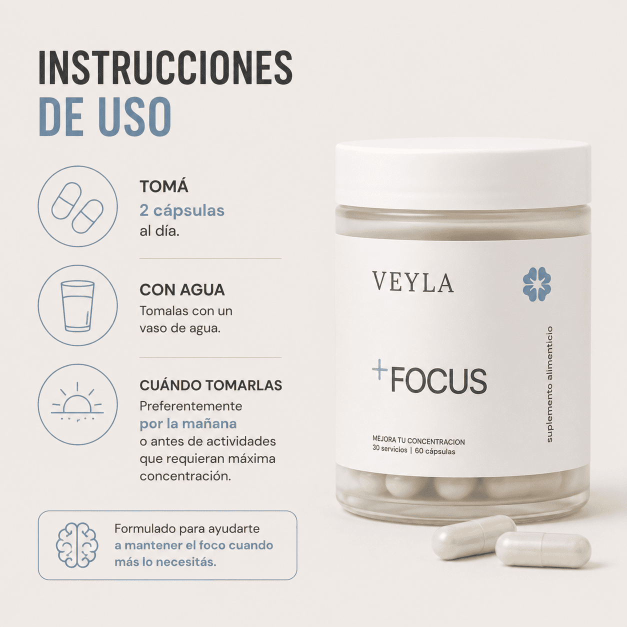+ Focus | Mejora tu concentración