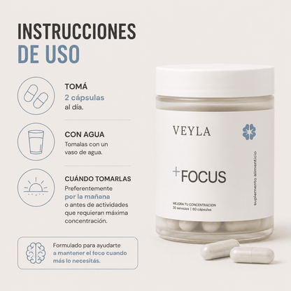 + Focus | Mejora tu concentración